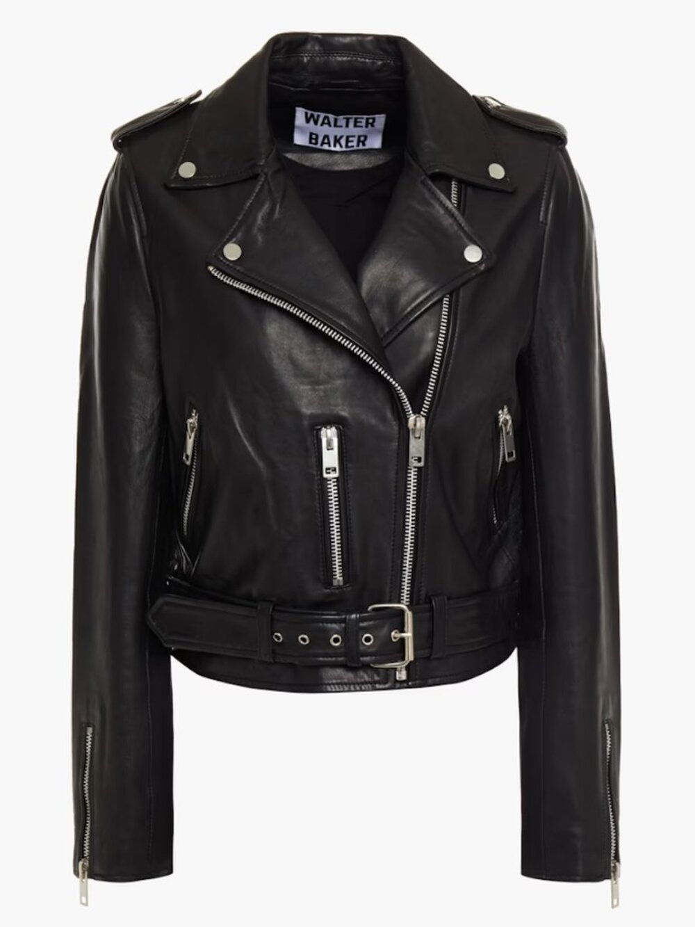 Walter Baker Kelsey leather biker jacket
